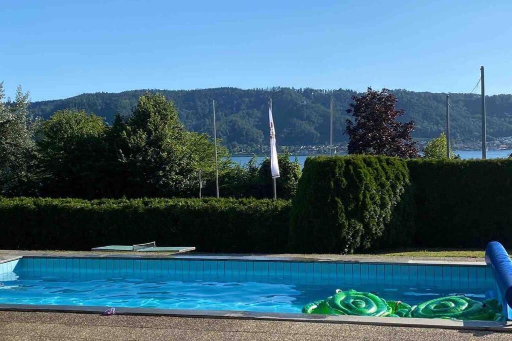 Die Seeblume - Ferienwohnung Mit Pool Und Seeblick Bodman-Ludwigshafen Εξωτερικό φωτογραφία